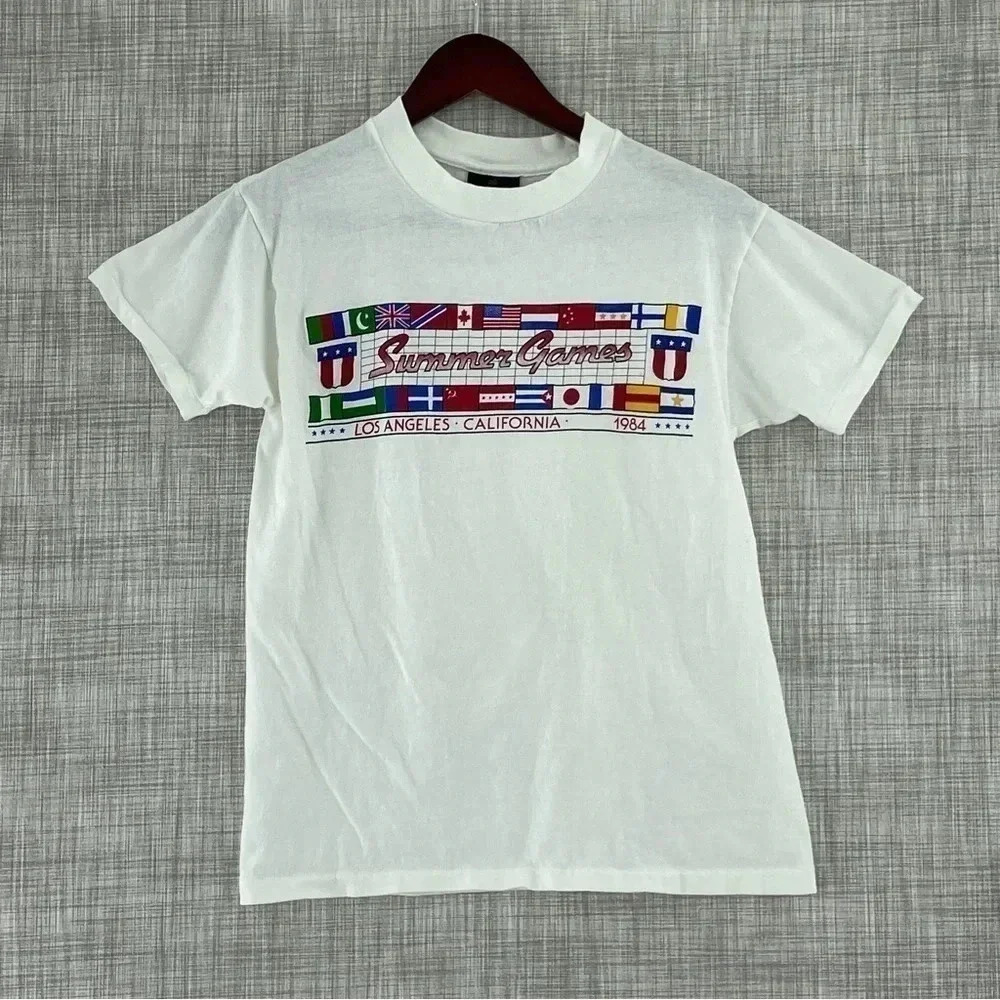 Vintage touch of gold Womens Size M 1984 summer games shirt 1485